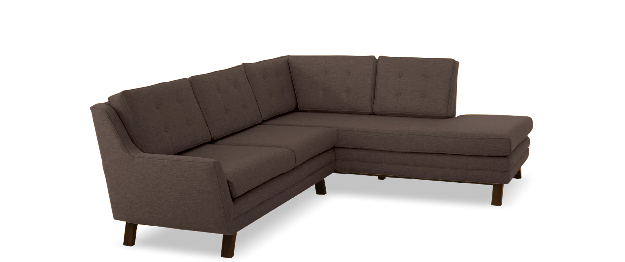 Eastwood Sectional with Bumper (2 piece)